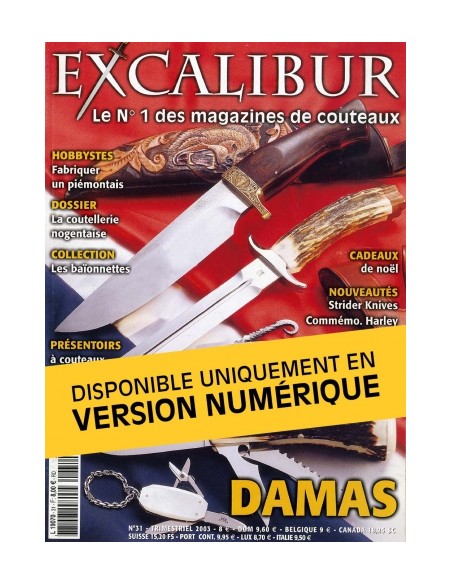 EXCALIBUR N °31