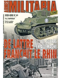 DE LATTRE FRANCHIT LE RHIN 1.GUERRE EN ALLEMAGNE