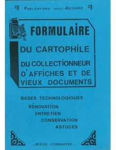 FORMULAIRE DU CARTOPHILE