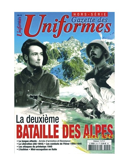 LA DEUXIEME BATAILLE DES ALPES 1944/1945