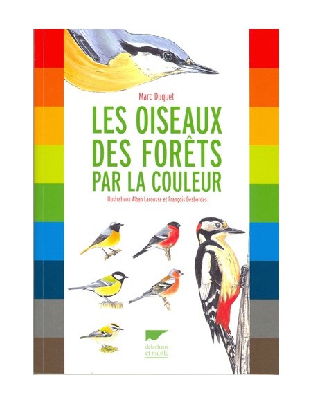 LES OISEAUX DES FORETS PAR LA COULEUR