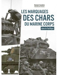 LES MARQUAGES DES CHARS DU MARINE CORPS DANS LE PACIFIQUE