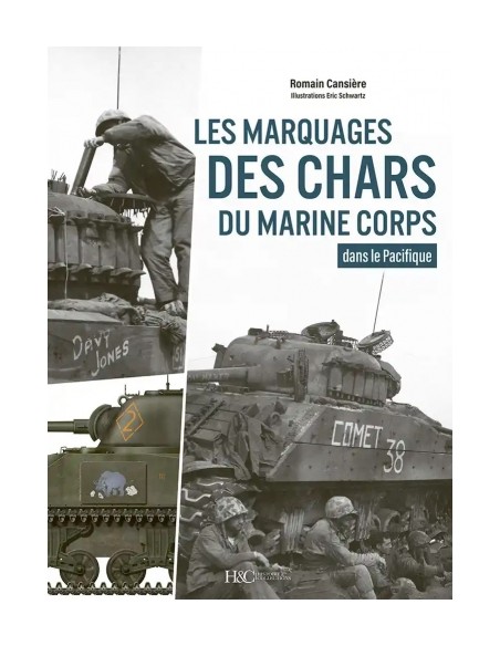 LES MARQUAGES DES CHARS DU MARINE CORPS DANS LE PACIFIQUE