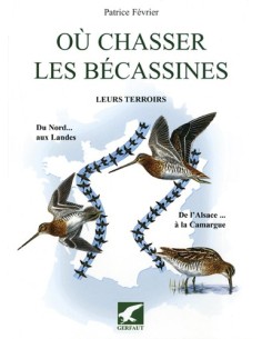 OU CHASSER LES BÉCASSINES, LEURS TERRITOIRES DU NORD AUX LANDES ET DE L ALSACE A LA CAMARGUE