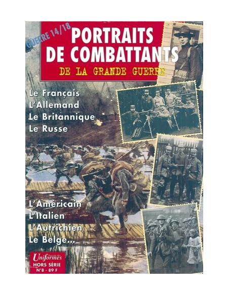 PORTRAITS DE COMBATTANTS DE LA GRANDE GUERRE
