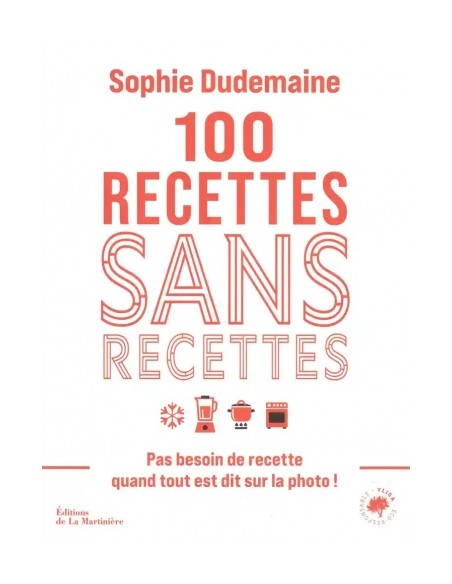 100 RECETTES SANS RECETTES - PAS BESOIN DE RECETTE QUAND TOUT EST DIT SUR LA PHOTO !