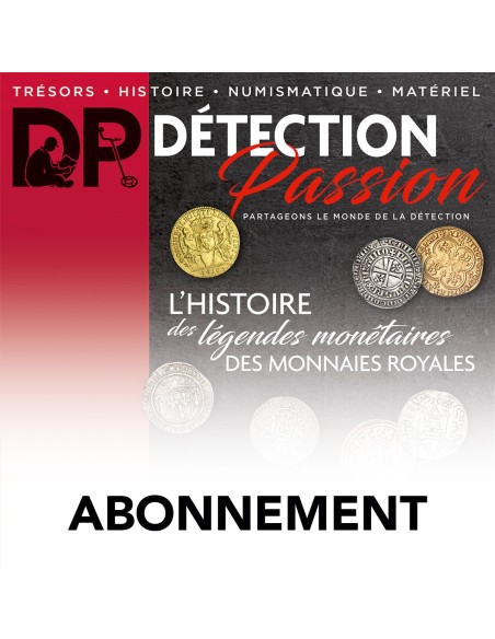ABONNEMENT DÉTECTION PASSION